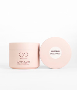 Lovia Cure Builde Gel Milky Way - Гель моделирующий молочный, 30мл
