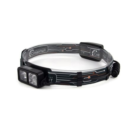 Фонарь налобный "СИБИРСКИЙ СЛЕДОПЫТ-GALAXY", 4 LED, аккум.1x2000mAh