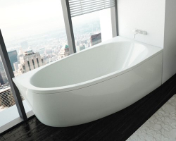 Акриловая ванна Aquatek (Акватек) Дива 150x90 R, с каркасом