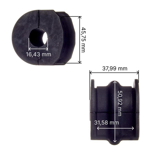 Втулка стабилизатора заднего Avantech ABH0258