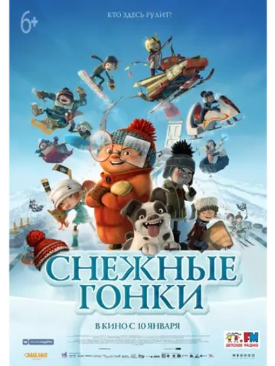 Снежные гонки (2018) (DVD-R)