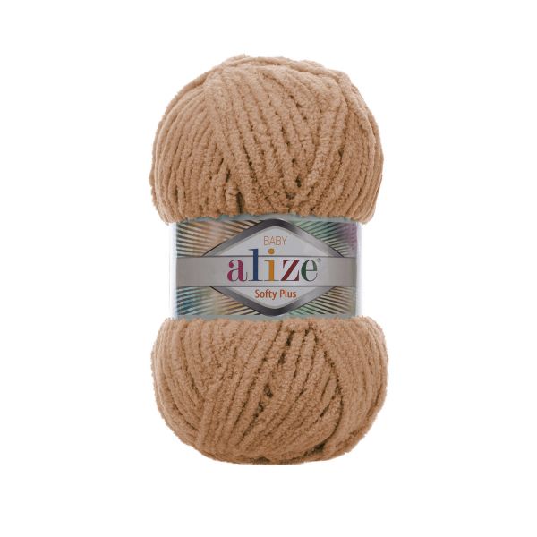 Пряжа Alize (Ализе) Softy Plus / уп.5 мот. по 100 г, 120м, 199 бежевый A