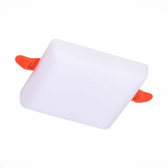 ST700.038.08 Св-к встр. Белый LED 1*8W 3000K 690Lm Ra80 120° IP20 L90xW90xH20 85-265V Встраиваемые светильники