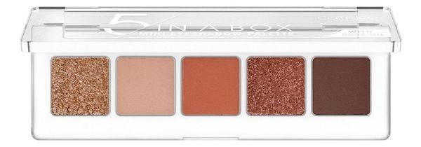 Палетка теней для век Catrice  5 In A Box Mini Eyeshadow Palette 4г №030 warm spice look