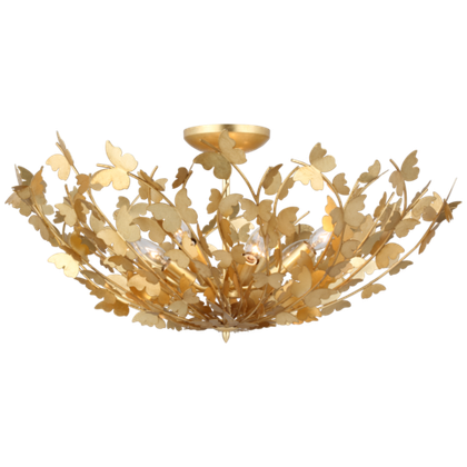 Потолочный светильник Visual Comfort Farfalle Large Semi-Flush Mount