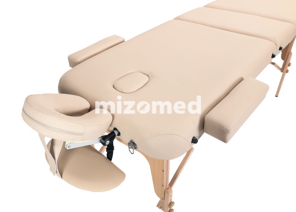 Массажный складной стол Mizomed Premium Pro 3 бежевый