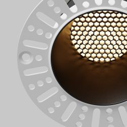 Светильник встраиваемый светодиодный Maytoni   DL122-15W-3K-TRS-B