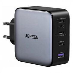 Сетевое зарядное устройство Ugreen X764 Nexode Pro 200W USB-A+3*USB-C GaN (35539) серый