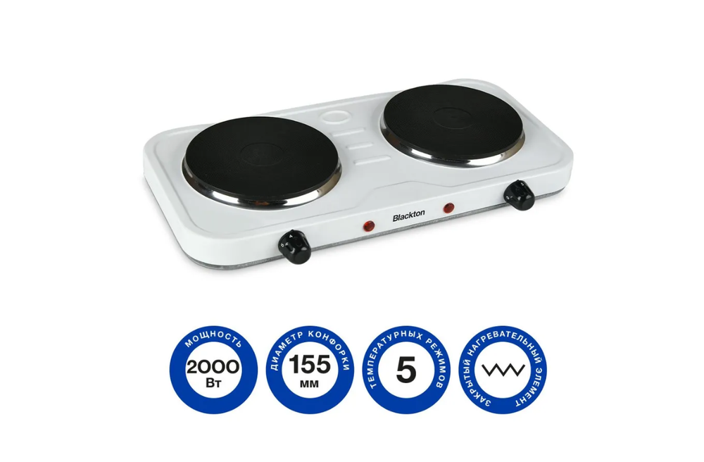 Настольная плитка Blackton BT HP217W (электрическая 2к)