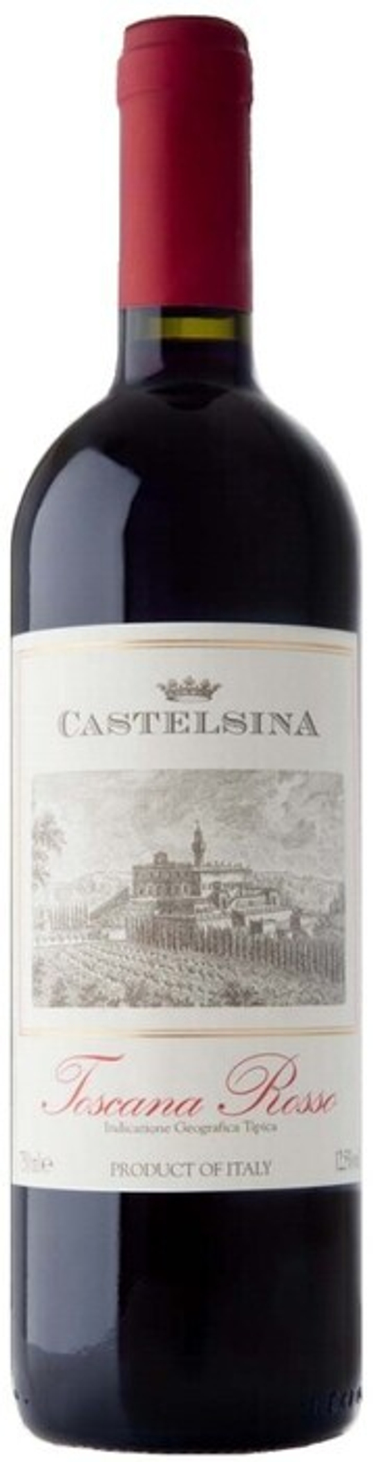 Вино Castelsina Toscana Rosso IGT, 0,75 л.