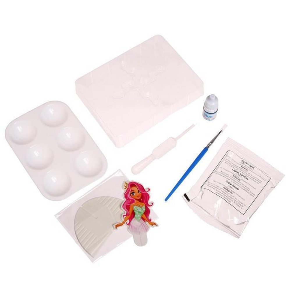 Набор для опытов "Выращивание удивительных кристаллов" Чудесная принцесса, в пакете (Эврики)