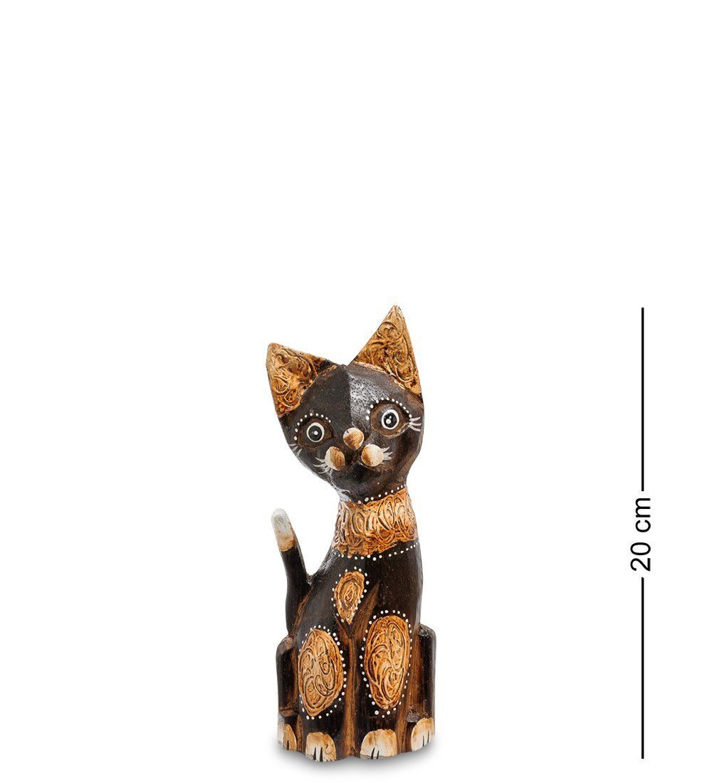 Decor and Gift 99-101 Фигурка «Кошка» н-р из трех 30,25,20 см (албезия, о.Бали)