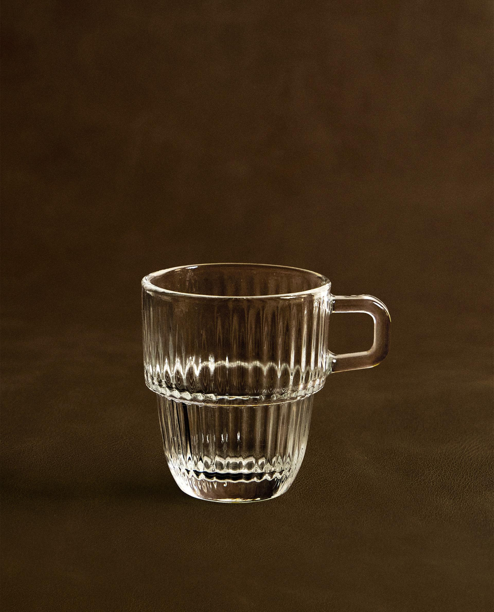 Zara Home чашка из стекла, цвет прозрачный, 7.6 см