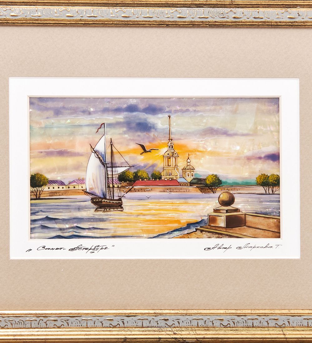 Народные промыслы ШК-55/228 Панно «Санкт-Петербург»