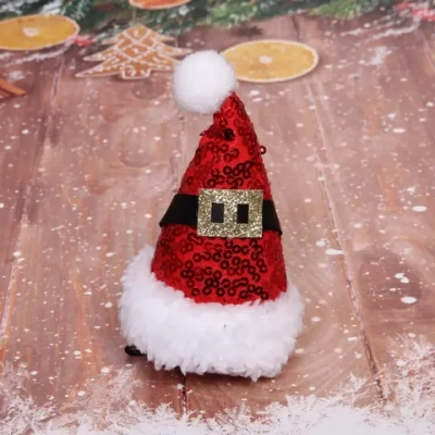 Зажим для волос карнавальный «Колпачки»10х6 см, в ассортименте