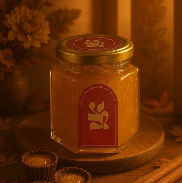 Апельсиновый конфитюр “Тёплая корица”