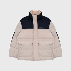 Пуховик Armani Exchange Down Feathers Beige / Black
