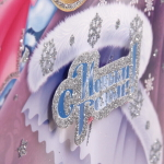 Плакат «Снегурочка с крольчатами» 30 см