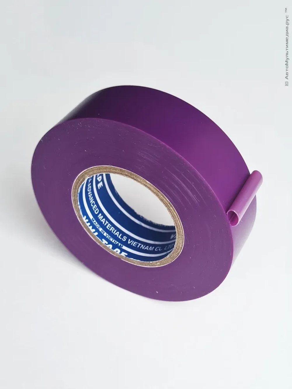 Изолента фиолетовая виниловая Vini-Tape 234, 1шт 20метров, Denka, применяется в японском автомобилестроении