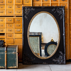 Зеркало настенное Объект мечты Зазеркалье Орели блэк OM-21052618