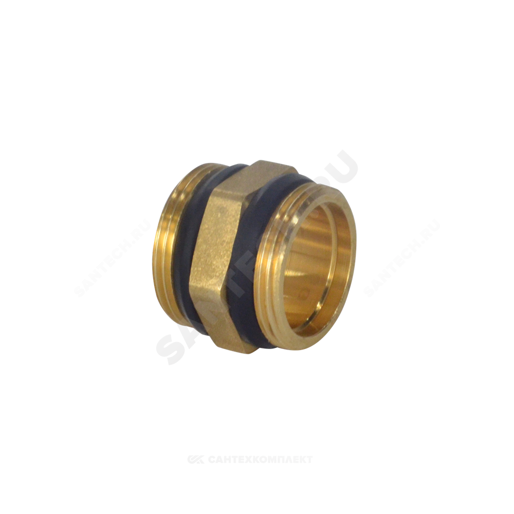 Ниппель латунь Ду 25 (1") НР R189D Giacomini R189DY005