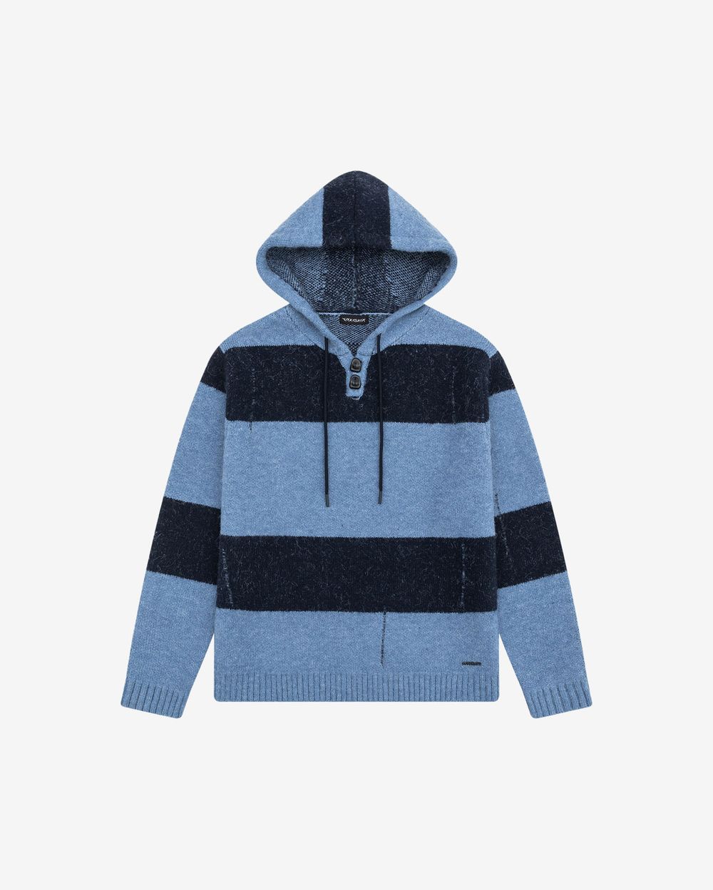 Свитер Ymkashix Stripes Hood темно-синий