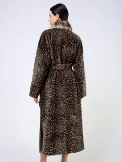 Шуба зимняя дубленка натуральная