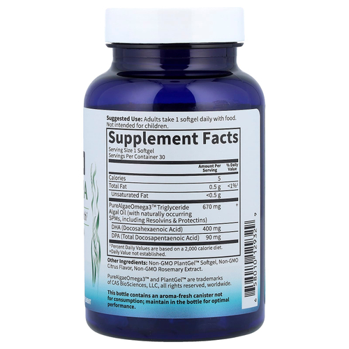 Garden of Life, Dr. Formulated Vegan DHA Plus DPA, 30 Softgels