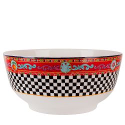 Салатник "Sicilia Limone" d= 20см (фарфор) (подарочная упаковка)