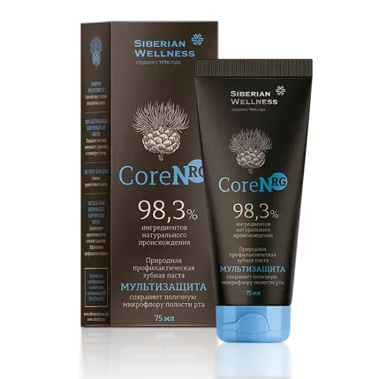 Природная профилактическая зубная паста CoreNRG