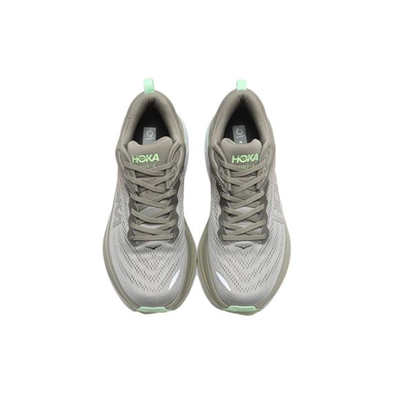 HOKA ONE ONE Bondi 8 Бежевые кроссовки Низки Оливковый Туманный/MERCURY Мужские