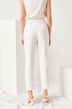 3977 Брюки женские (молочный)