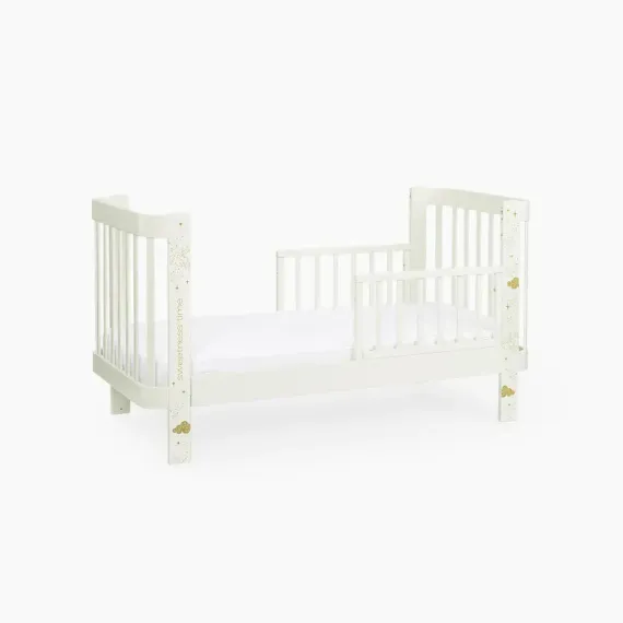 Кроватка-трансформер Happy Baby Mommy Love Молочная