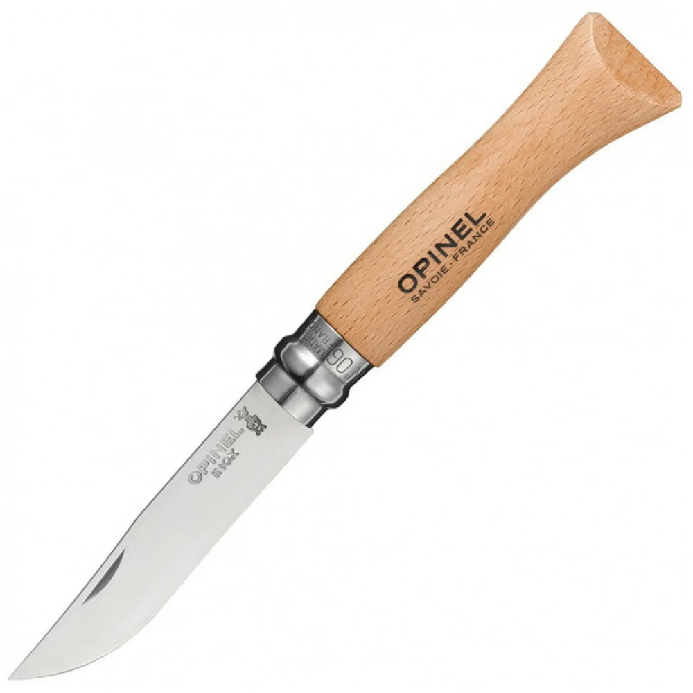 Нож Opinel №6 углеродистая сталь бук 000404