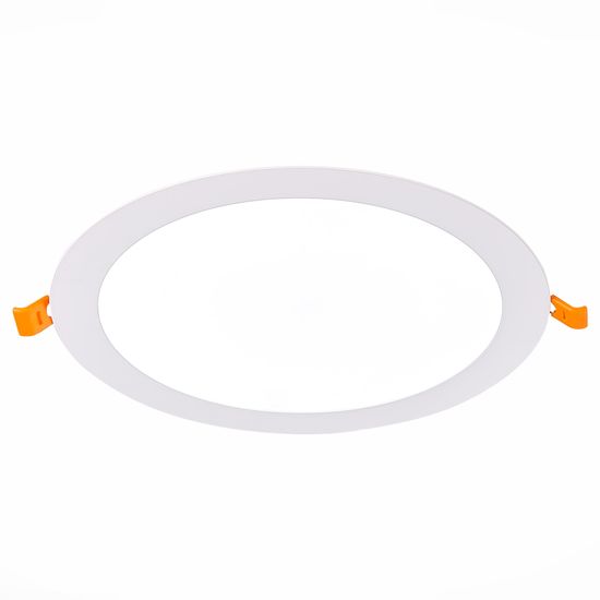 ST209.538.18 Св-к встр. Белый LED 1*18W 3000K 1 296Lm Ra80 110° IP20 D225xH8 90-265V Встраиваемые светильники