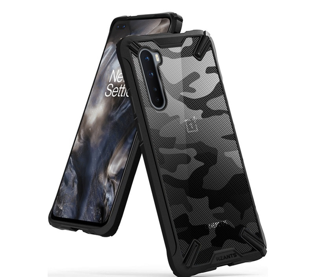 Чехол для смартфона OnePlus Nord с узором в стиле камуфляж, серия Camouflage от Rzants