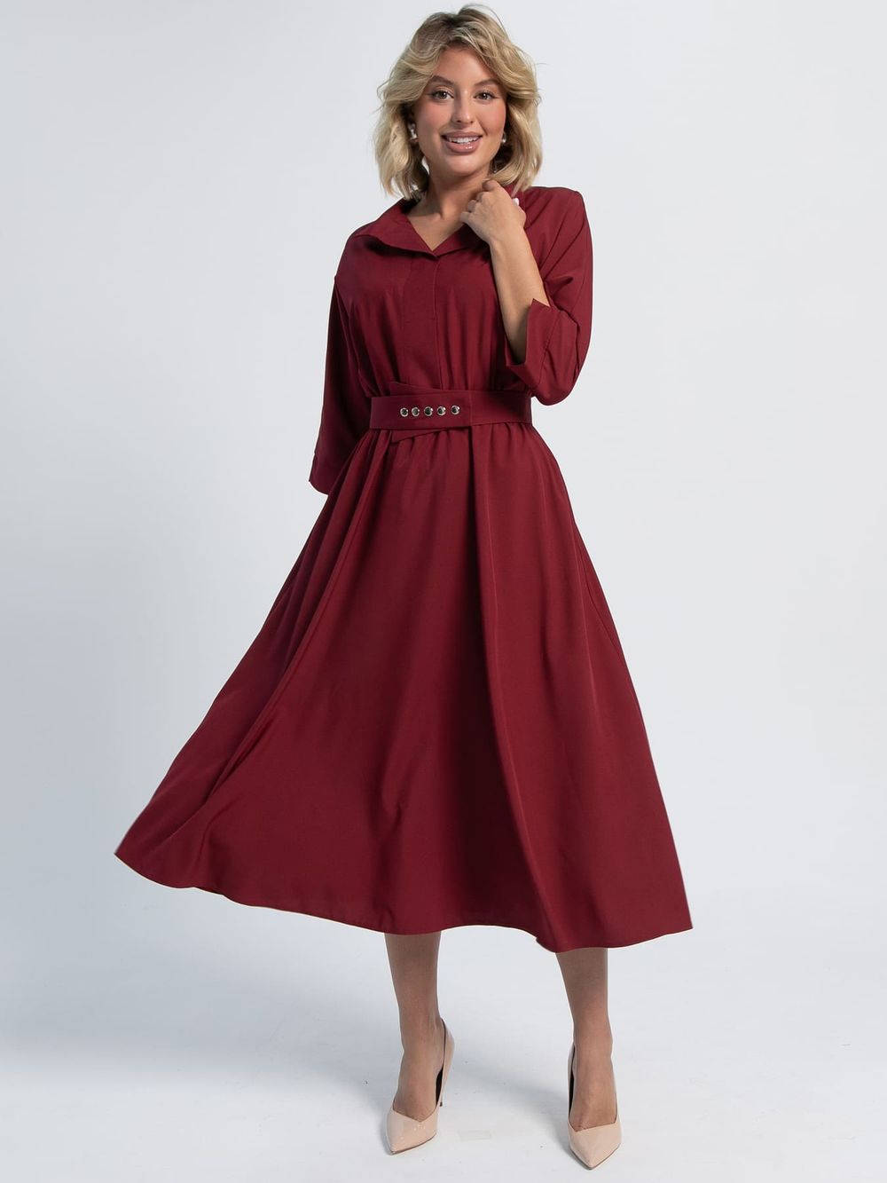 Платье Доминанта (бордо) П16154-16М LT Collection