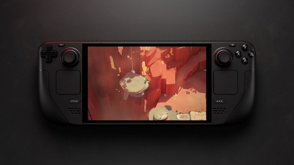 Игровая приставка Valve Steam Deck OLED 512 ГБ SSD, без игр, черный