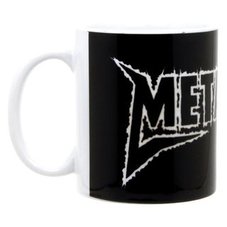 Кружка Metallica надпись черно-белая (520)