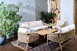 Стол садовый кофейный из акации RIMINI