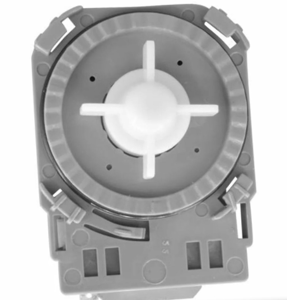 Насос FUDI 30W квадратный, 4 защелки, CANDY 49037217, GORENJE 556915.