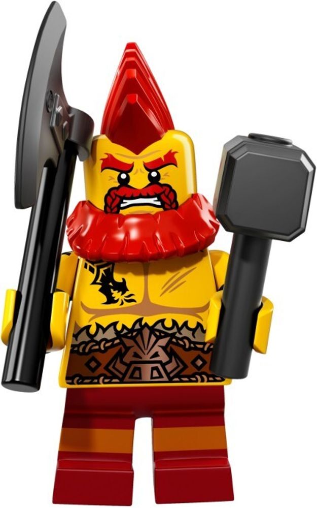 Минифигурка LEGO    71018 - 10  Боевой гном