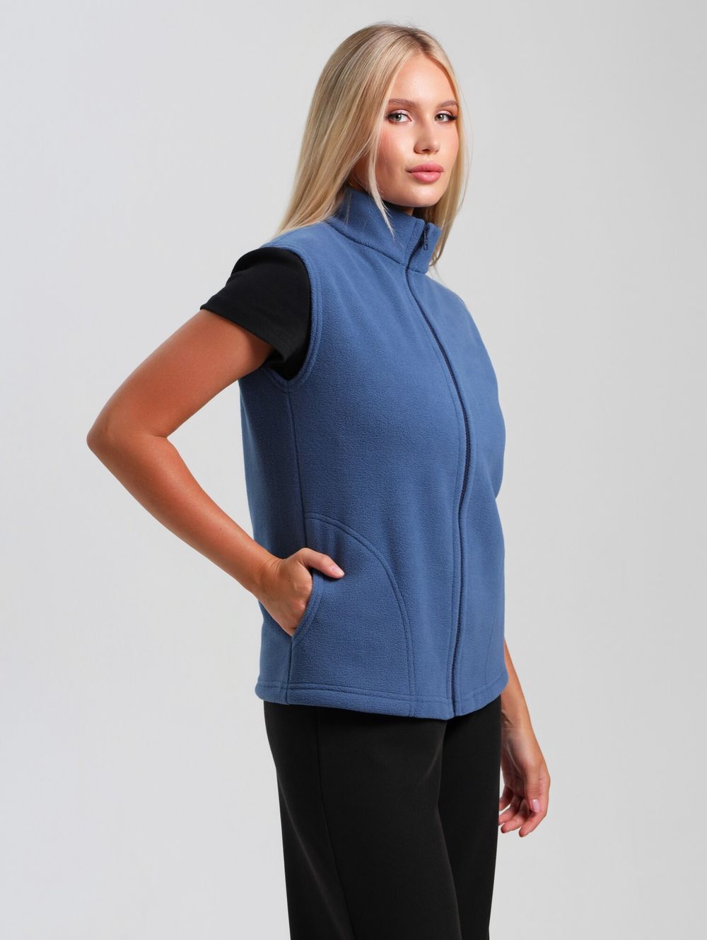 Толстовка (жилетка) Орбита Виотекс ИНДИГО