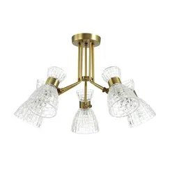 3704/5C COMFI LN26 110 античная бронза Люстра потолочная E14 5*40W 220V JACKIE