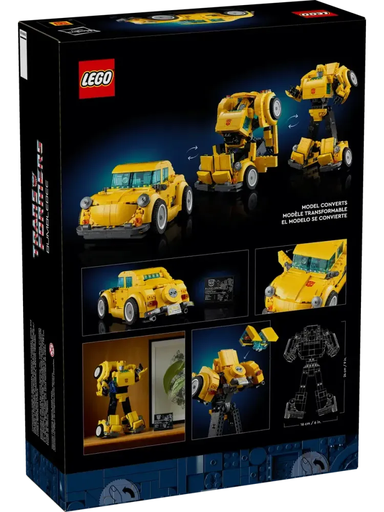 Конструктор Icons 10338 Бамблби Шмель