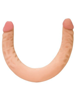 Сдвоенный реалистик небольшого размера &ldquo, Худенький&rdquo (Цвет: телесный)