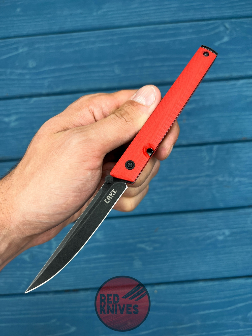 Нож CRKT CEO RED 7096BKD2