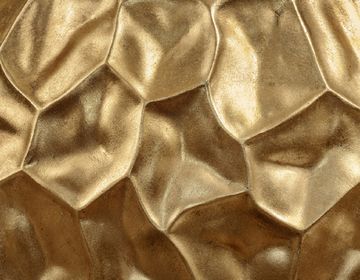 Кашпо TREEZ Effectory - Metal - Плоская сфера Design Crumple