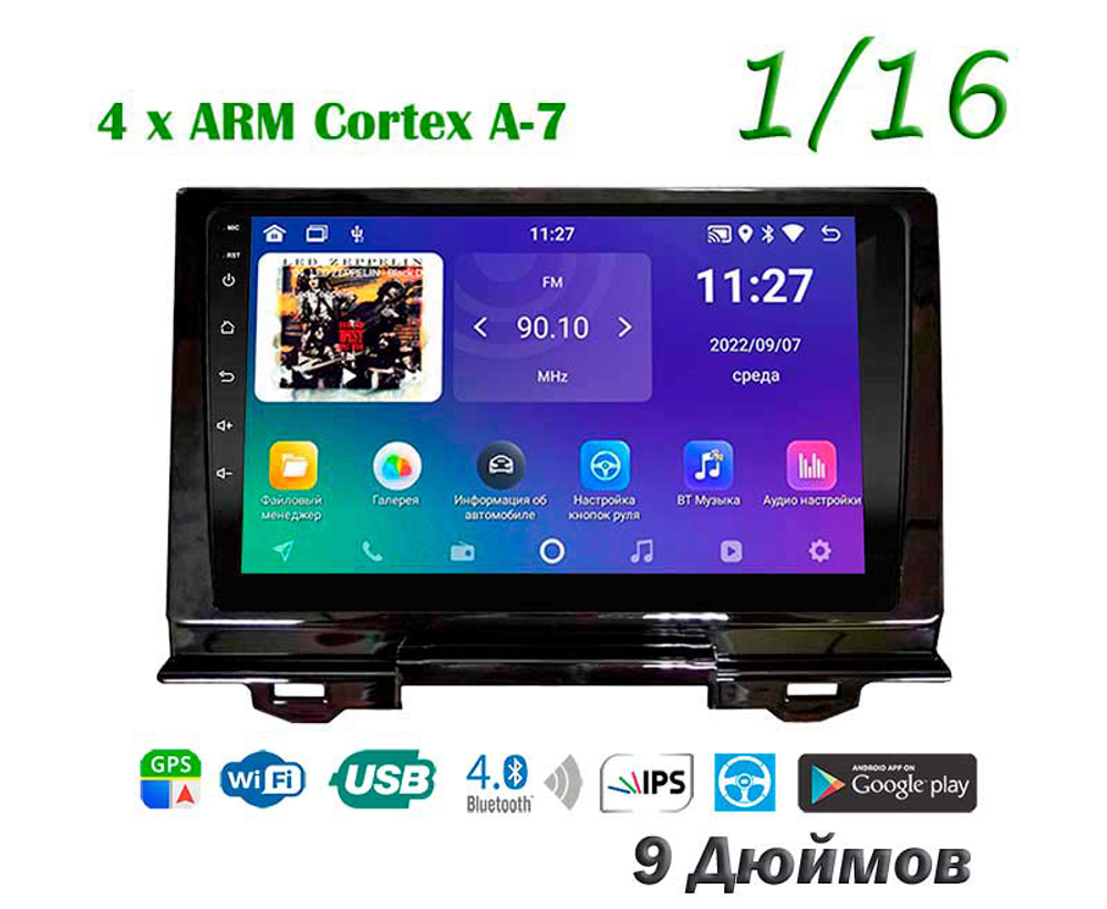 Topway TS7 1+16GB 8 ядер для Honda Vezel, H-RV 2021+
