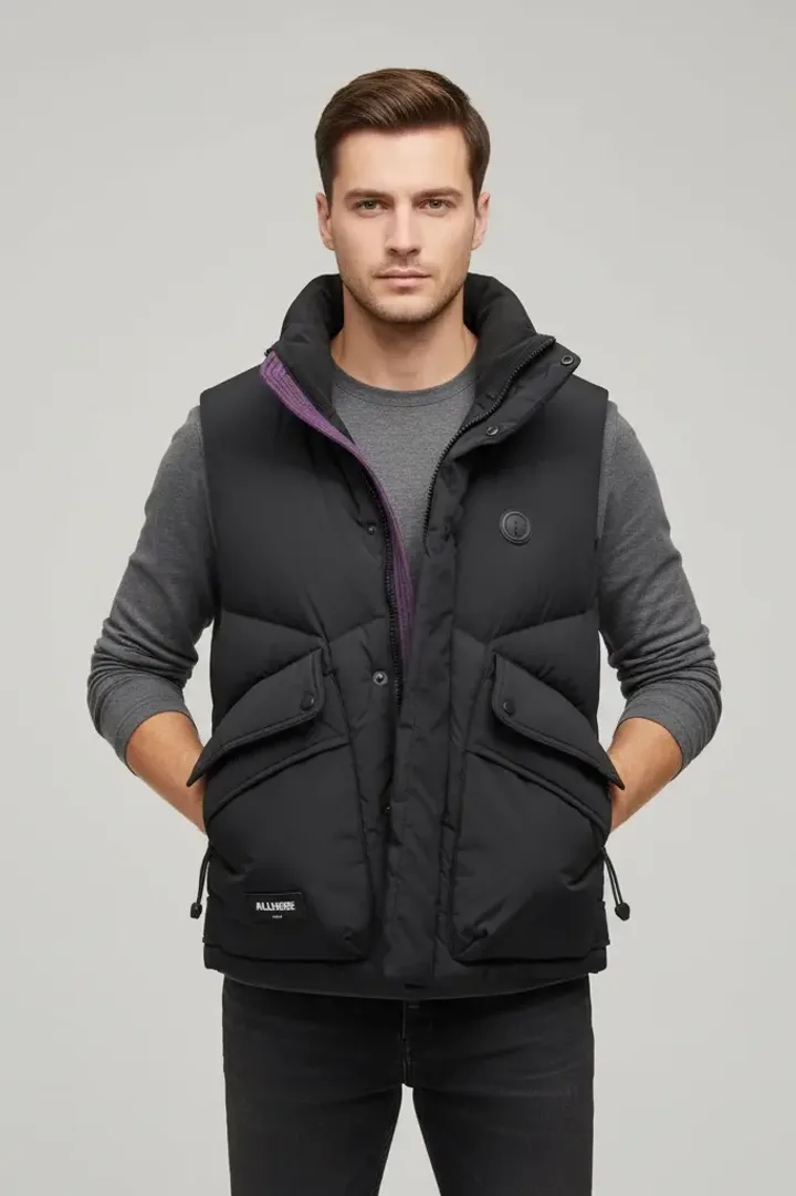 Мужской пуховой жилет «VIOLET»